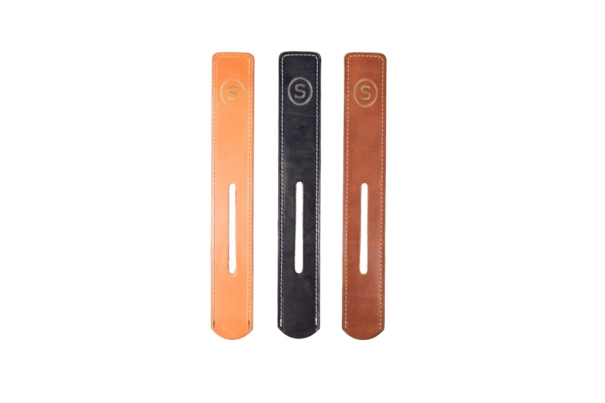 Navy Blue Alignment Stick Leather Cover Scotch Skins Navy Blue Alignment Stick Leather Cover Scotch Skins